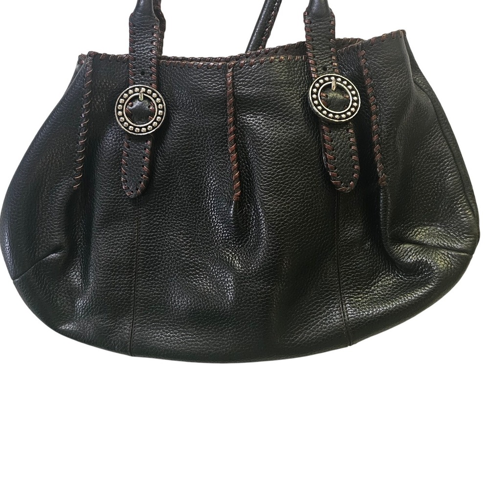Brighton Barbados Ziptop Hobo Handbag. - Picture 3 of 9